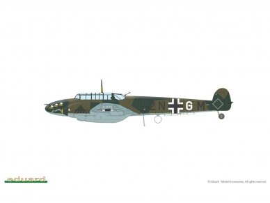 Eduard - Messerschmitt Bf 110C Profipack, 1/48, 8209 15