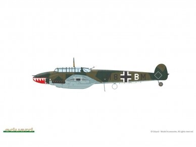 Eduard - Messerschmitt Bf 110C Profipack, 1/48, 8209 16