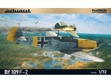 Eduard - Bf 109F-2 Profipack, 1/72, 70154 Eduard - Bf 109F-2 Profipack, 1/72, 70154