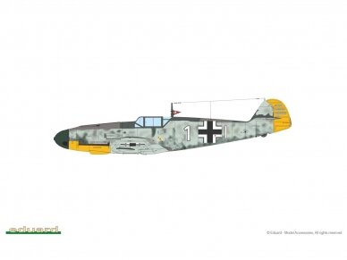 Eduard - Bf 109F-2 Profipack, 1/72, 70154 9