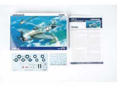 Eduard - F6F-3 Weekend edition (Grumman F6F Hellcat), 1/72, 7457 1