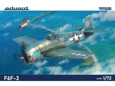 Eduard - F6F-3 Weekend edition (Grumman F6F Hellcat), 1/72, 7457