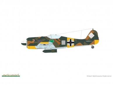 Eduard - Focke-Wulf Fw 190A-4 w/ engine flaps & 2-gun wings Weekend Edition, 1/48, 84117 13