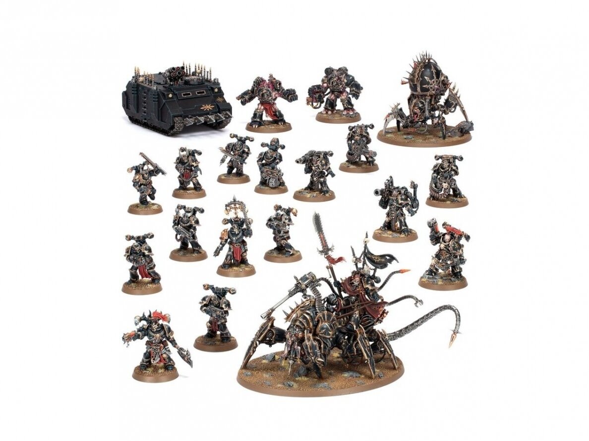 Chaos Space Marines Battleforce: Hellforged Warband, 71-43 1