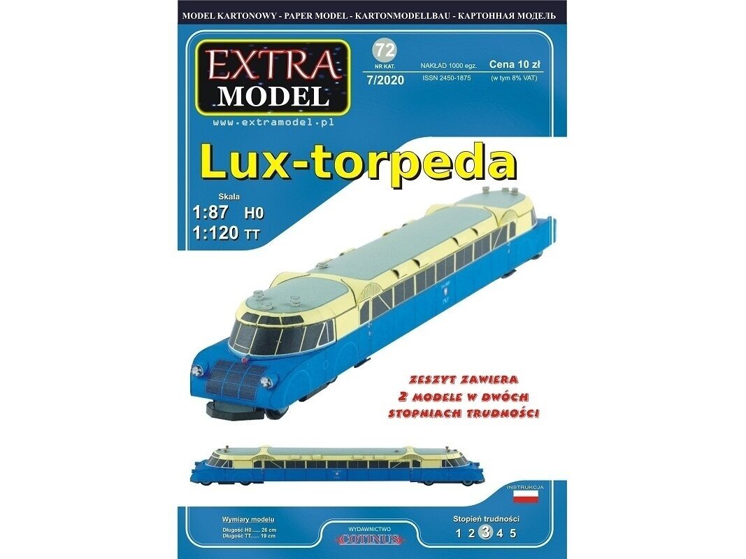 Extra Model - Lux-torpeda, 1/87, EM-072 Extra Model - Lux-torpeda, 1/87, EM-072