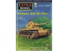 Extra Model - Pz.Kpfw. KW-1B 756(r), 1/25, EM-073
