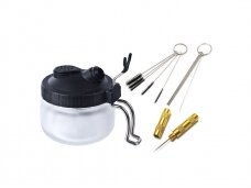 Fine Art - Airbrush cleaning pot with tools, 614