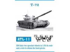 Friulmodel - Metal tracks for T-72, Scale:1/35, ATL-11