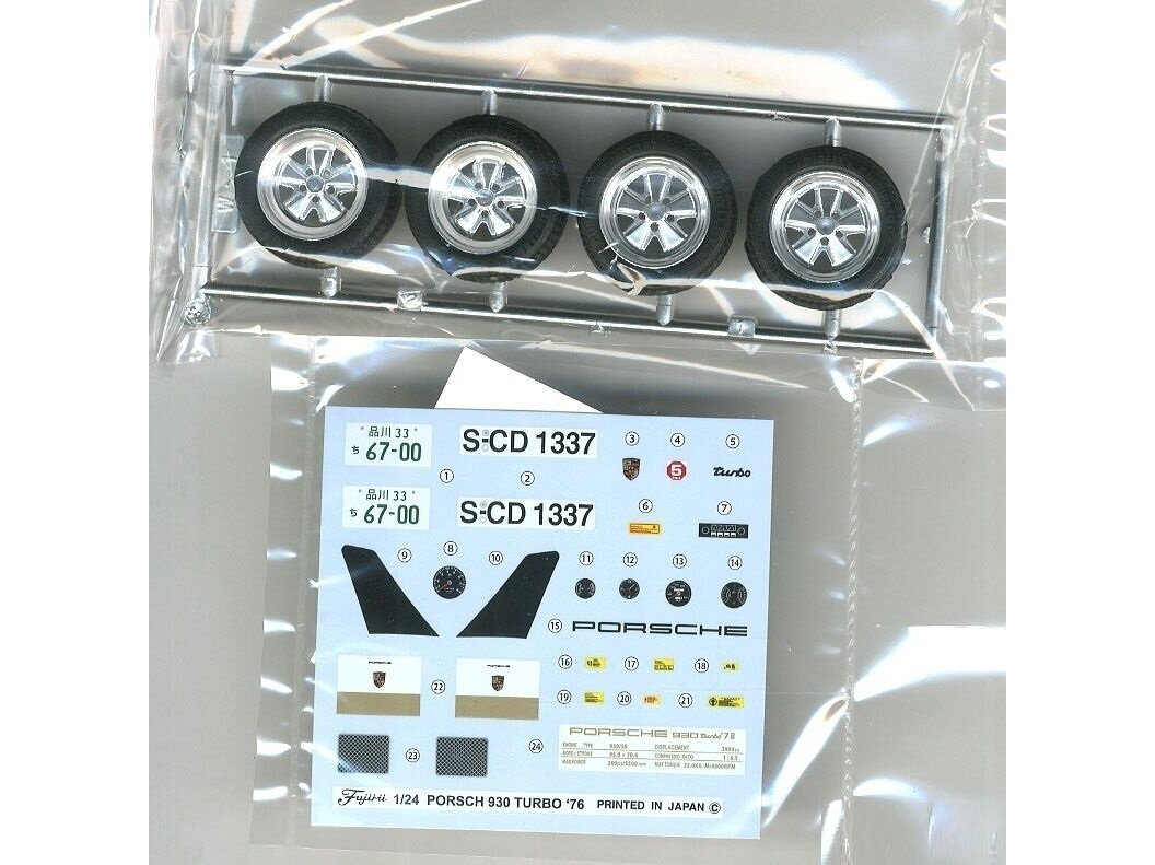 Fujimi - Porsche 930 Turbo '76, 1/24, 12660 4 Fujimi - Porsche 930 Turbo '76, 1/24, 12660 4