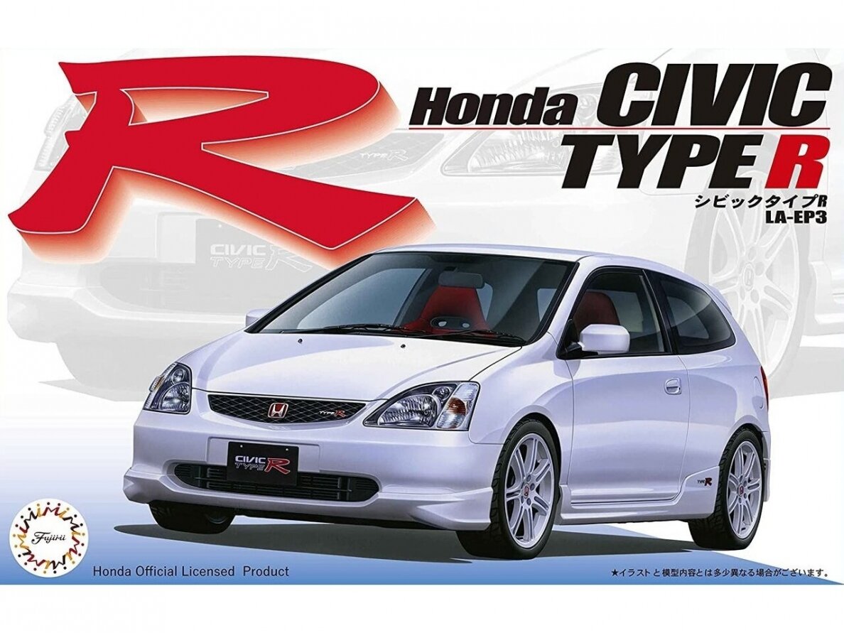 Fujimi - Honda Civic Type R LA-EP3, 1/24, 04686 Fujimi - Honda Civic Type R LA-EP3, 1/24, 04686
