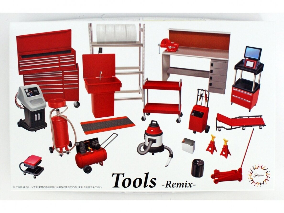 Fujimi - Tools Remix, 1/24, 11439 Fujimi - Tools Remix, 1/24, 11439