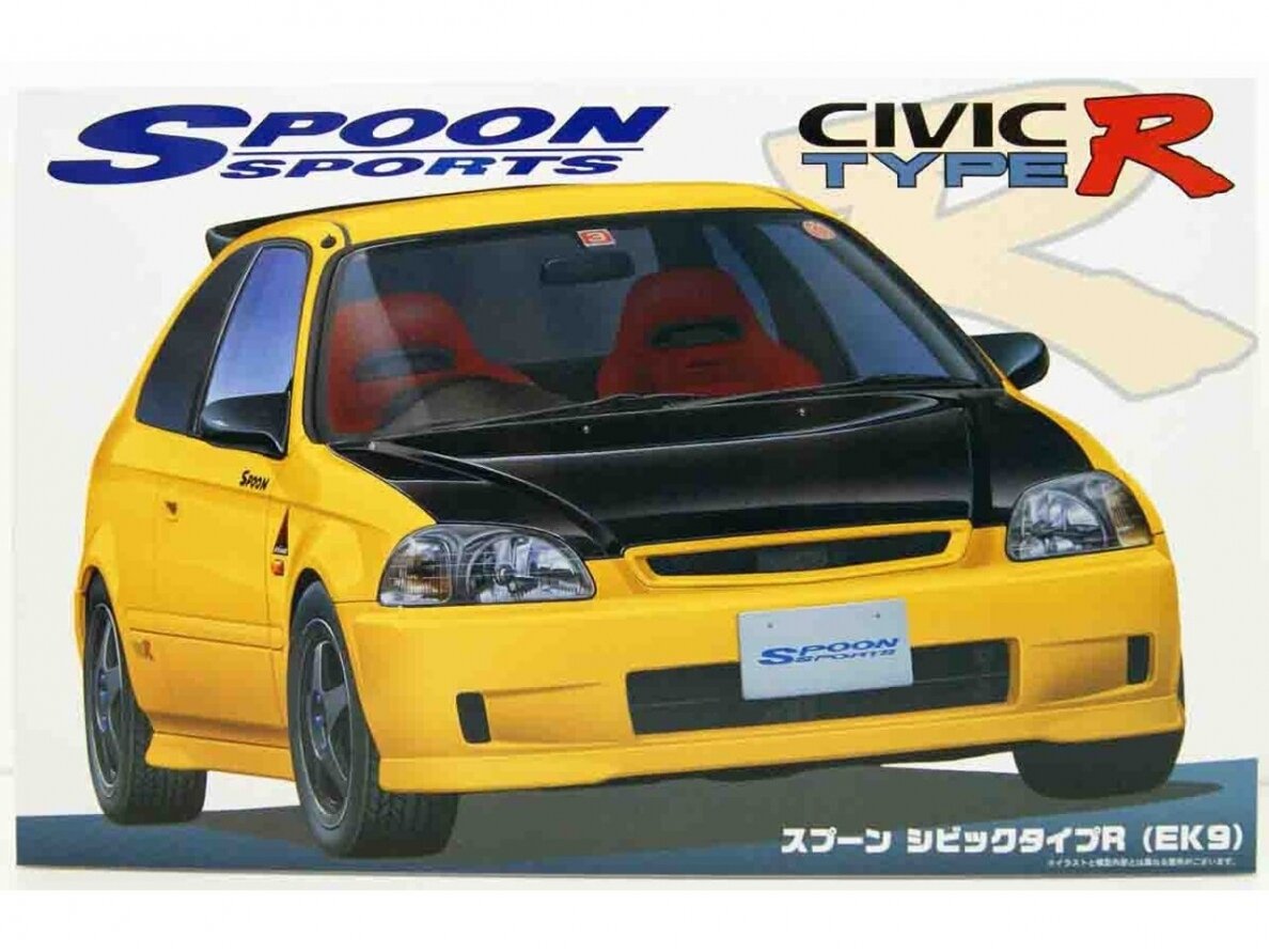 Fujimi - Spoon Honda Civic Type R (EK9), 1/24, 04635 Fujimi - Spoon Honda Civic Type R (EK9), 1/24, 04635