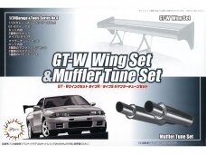 Fujimi - Garage & Tools Series GT-W Wing Set & Muffler Tune Set, 1/24, 11663