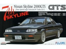 Fujimi - 7th Skyline GTS Nissan Skyline 2000GTS (R31), 1/24, 03859