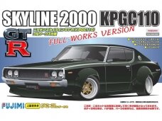 Fujimi - Nissan Skyline 2000 GT-R KPGC110 Full-Works Version, 1/24, 03803