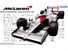 Fujimi - McLaren Honda MP4/6 Japan Grand Prix 1991, 1/20, 09044