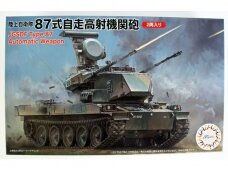 Fujimi - JGSDF Type 87 Self-Propelled Anti-Aircraft Gun 2 kits in the box, 1/72, 72294