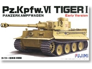 Fujimi - Pz.Kpfw.VI Tiger I Early Version, 1/72, 72234