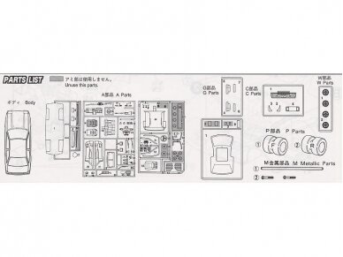 Fujimi - Toyota Sprinter AE86 TRUENO 2door APEX Twin Cam 16 (Late), 1/24, 04648 7 Fujimi - Toyota Sprinter AE86 TRUENO 2door APEX Twin Cam 16 (Late), 1/24, 04648 7