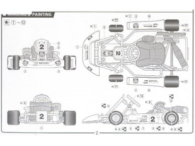 Fujimi - Ayrton Senna Kart 1993, 1/20, 09138 5