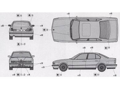 Fujimi - BMW M5, 1/24, 12673 4