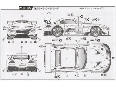 Fujimi - BMW Z4 GT3 2012, 1/24, 12568 4