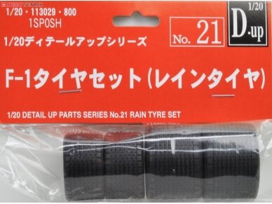 Fujimi - Rain Tyre Set for Formula 1 Car, Mastelis: 1/20, 11302