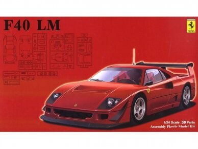 Fujimi - Ferrari F40 LM, 1/24, 12645