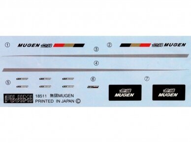 Fujimi - Honda Integra Type R, 1/24, 03821 4 Fujimi - Honda Integra Type R, 1/24, 03821 4