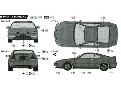 Fujimi - Honda Prelude 2.2Si VTEC, 1/24, 03991 5