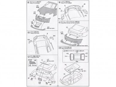 Fujimi - Lexus IS350 w/Option Parts, 1/24, 03684 7 Fujimi - Lexus IS350 w/Option Parts, 1/24, 03684 7