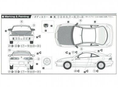 Fujimi - Spoon Honda Integra TypeR (DC2), 1/24, 04634 5 Fujimi - Spoon Honda Integra TypeR (DC2), 1/24, 04634 5