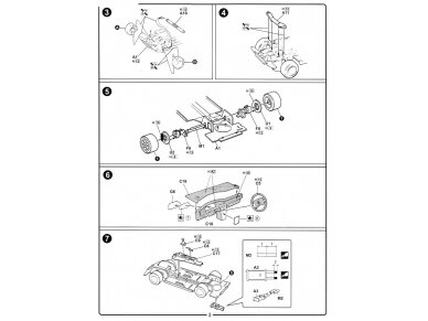 Fujimi - Mercedes Benz 190E 2.5-16 Evolution II, 1/24, 12571 8