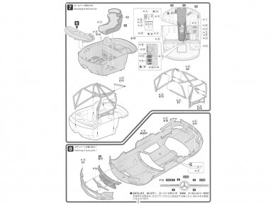 Fujimi - Mercedes Benz SLS AMG GT3, 1/24, 12569 10 Fujimi - Mercedes Benz SLS AMG GT3, 1/24, 12569 10