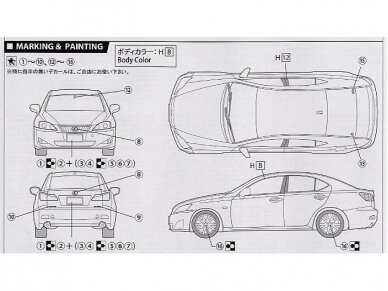 Fujimi - Lexus IS 350, 1/24, 03674 6