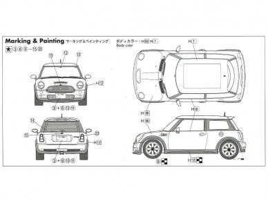 Fujimi - Mini Cooper S, 1/24, 12663 6
