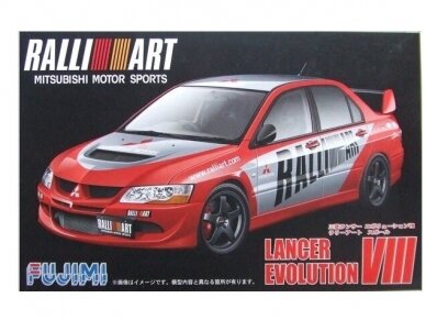 Fujimi - Mitsubishi Lancer Evo 8 Ralliart, 1/24, 03817 Fujimi - Mitsubishi Lancer Evo 8 Ralliart, 1/24, 03817