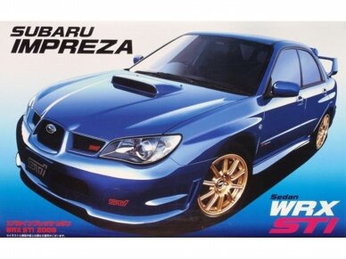 Fujimi - Subaru Impreza Sedan WRX STi 2005, 1/24, 03669 Fujimi - Subaru Impreza Sedan WRX STi 2005, 1/24, 03669