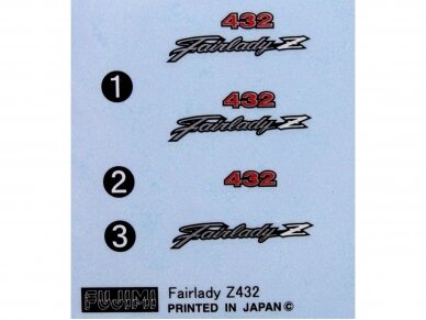Fujimi - Nissan Fairlady Z 432 w/S20 Engine, 1/24, 03842 5