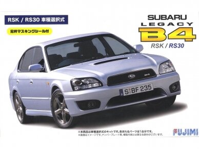 Fujimi - Subaru Legacy B4 RSK/RS30 with Window Frame Masking Stickers, 1/24, 03932
