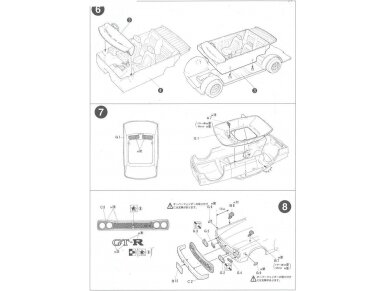 Fujimi - Nissan Skyline 2000 GT-R KPGC10 Full-Works Version, 1/24, 03809 7