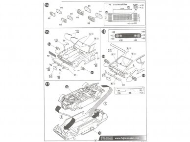 Fujimi - Nissan Skyline GT-R KPGC110, 1/24, 03926 7 Fujimi - Nissan Skyline GT-R KPGC110, 1/24, 03926 7
