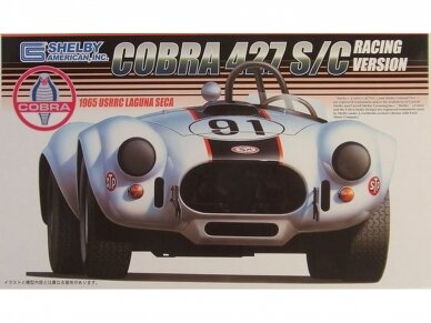 Fujimi - Shelby Cobra 427 S/C Racing Version 1965 USRRC Laguna Seca, 1/24, 12092