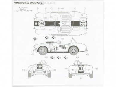 Fujimi - Shelby Cobra 427 S/C Racing Version 1965 USRRC Laguna Seca, 1/24, 12092 2
