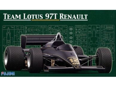 Fujimi - Team Lotus 97T Renault 1985, 1/20, 09195 Fujimi - Team Lotus 97T Renault 1985, 1/20, 09195