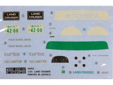 Fujimi - Toyota Land Cruiser 80 Van VX Limited, 1/24, 03795 3