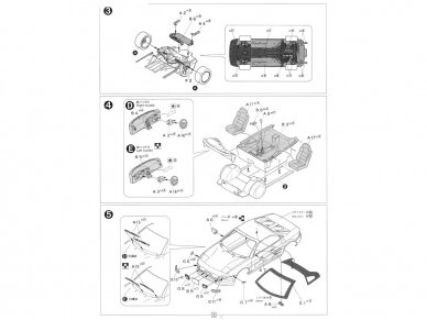 Fujimi - Toyota MR2 GT SW20 1993, 1/24, 04621 7 Fujimi - Toyota MR2 GT SW20 1993, 1/24, 04621 7