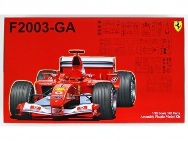 Fujimi - Ferrari F2003-GA (Japan, Italy, Monaco, Spainl GP), 1/20, 09209