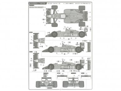 Fujimi - Ferrari F1-87/88C, 1/20, 09198 6 Fujimi - Ferrari F1-87/88C, 1/20, 09198 6