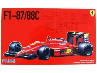 Fujimi - Ferrari F1-87/88C, 1/20, 09198 Fujimi - Ferrari F1-87/88C, 1/20, 09198